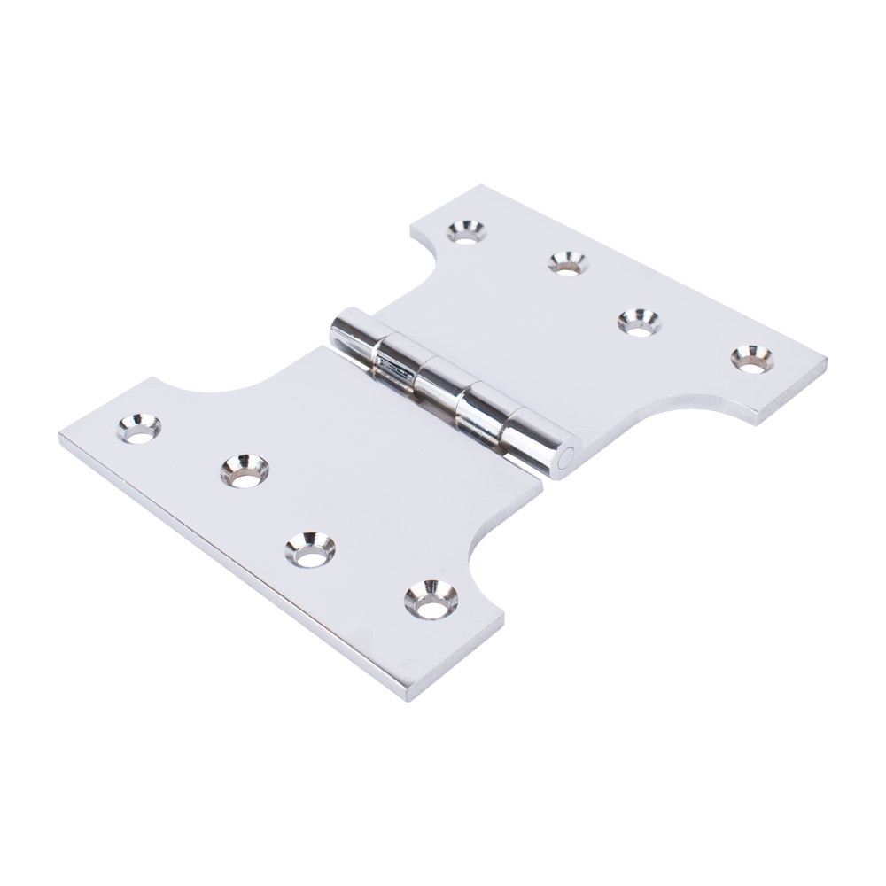 127x78x102mm Stainless Steel Parliament Hinge - Stainless Steel - Polished Satin (Sold in Pairs)